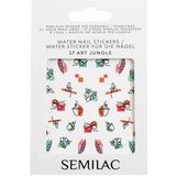 Semilac Stickers 17 Art Jungle Nagelsticker, 1 st