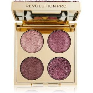 Revolution PRO Crystal Eye Oogschaduwpalette, Quad Pink Topaz, 1 st