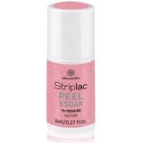 alessandro Striplac Bonfire Glitter nagel gel coat 8 ml Roze