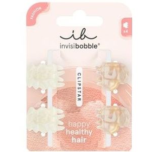 Invisibobble IB Clipstar XS Petit Rainbow Haarspelden, 4 st