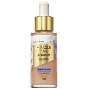 Miracle Pure Skin Reset 2 in 1 Serum Foundation 30ml