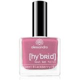 Alessandro Hybrid Nagellak, Sweet Blackberry, 8 ml