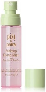 Pixi Rose Water-Infused Makeup Fixing Face Mist Fixing Spray, Transparent, 80 ml