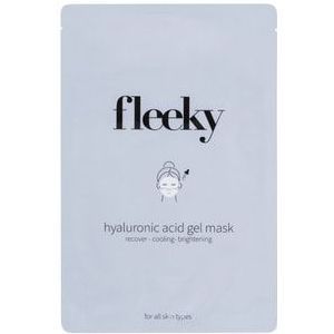 fleeky Hyaluronic Acid Gel Maske Feuchtigkeit & Kühlung Gezichtsmasker, 1 st