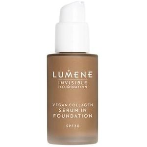 Lumene Invisible Illumination Vegan Collagen Serum in Foundation Spf30 Vloeibare foundation, 7, 30 ml