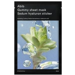 Abib Gummy Sheet Mask Hyaluron Sticker Gezichtsmasker, 1 st