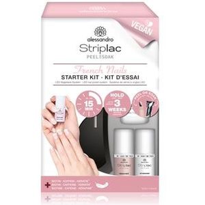 Alessandro Striplac Peel or Soak French Kit Manicureset, Nr. 40Cp, 1 st