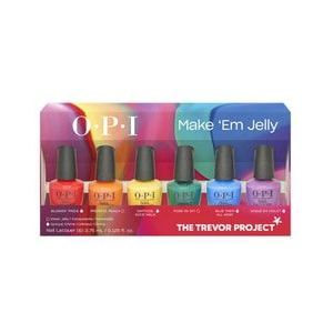 OPI Summer '25 Make 'em Jelly - Nail Lacquer 6er Mini Pack Nagellakset, 1 st