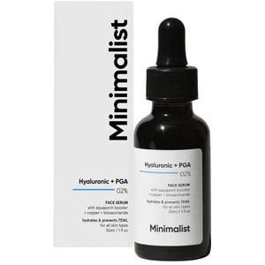 Minimalist Hyaluronic + PGA 02% Face Serum Face Serum Serum, 30 ml