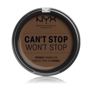NYX Professional Makeup Can't Stop Won't Stop Full Coverage Powder Compact Foundation, Nr. 22 - Deep Cool, 10.7 g