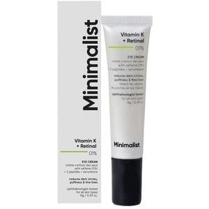 Minimalist Vitamin K + Retinal 01% Eye Cream Oogcrème, 14 g