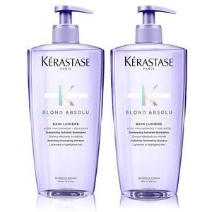 Kérastase Blond Absolu Lumière Duo Bundles Shampoo, 1000 ml