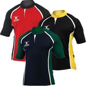 Gilbert Rugbyshirt Xact Groen - XS