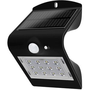 Solar Wandlamp Carl met 14 Leds en Bewegingsmelder Op Zonne Energie