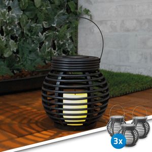 Solar basket small voordeelset 3 lampen op zonne energie