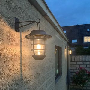 Solar led wandlamp sting