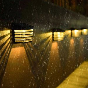 Solar - Wandlamp Stripe - Zwart - Set van 4