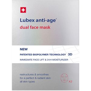 Lubex anti-age Dual Face Mask 2 Stück pro Packung