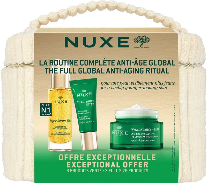 Nuxe - Global Anti-Aging Set - Gezichtsverzorging - 30 ml, 50 ml, 15 ml