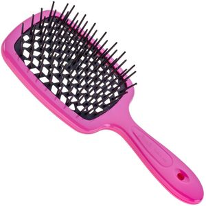 Janeke - Superbrush - Haarborstel - Roze-Zwart