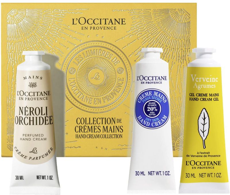 L'Occitane - Trio Handcrème Geschenkset - 3 x 30 ml - Néroli Orchidée - Shea - Zomerse Verbena