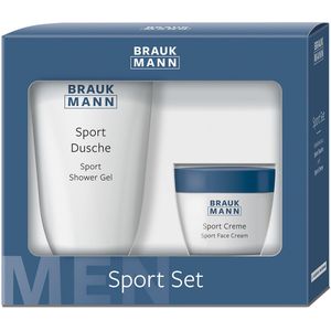 Sportcrème - Sportdouche - Cadeauset - Citroenextract - Klimop-extracten