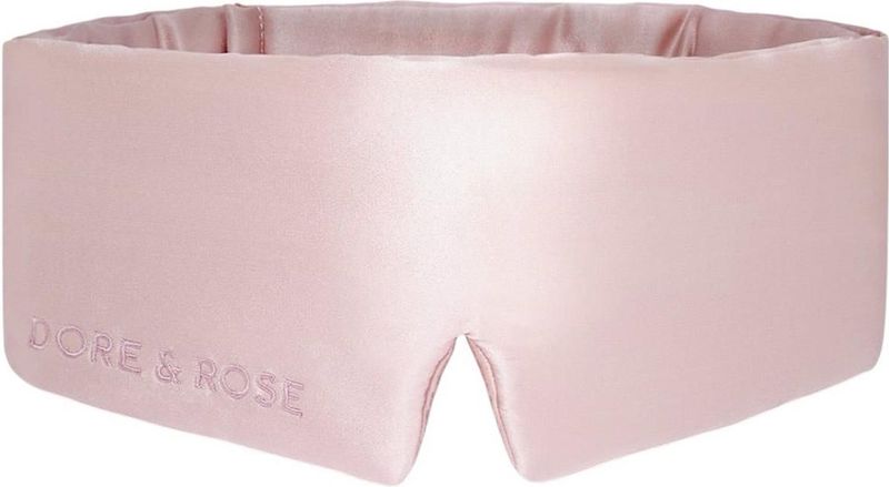 Deep Sleep Masker - Zwart - Zijden - Verstelbaar