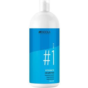 Indola Shampoo Hydrate 1500 ml - Normale shampoo vrouwen - Voor Alle haartypes