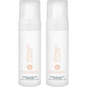 JEAN D´ARCEL démaquillante mousse nettoyante micellaire Duo 2 x 150 ml