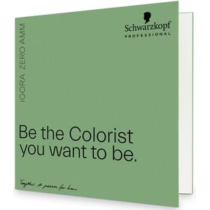 Schwarzkopf Professional IGORA ZERO AMM Compact boek