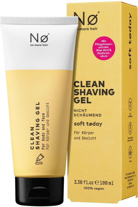 Nø Cosmetics - Soft Tøday - Scheergel - 100 ml