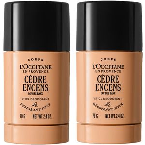 L'Occitane - CÈDRE ENSENS - Deo Duo - 2x 70 g