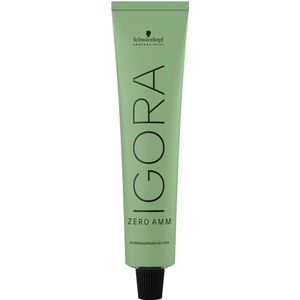 Schwarzkopf Professional IGORA ZERO AMM No Ammonia Permanent Color Creme 4-6 Tube 60 ml