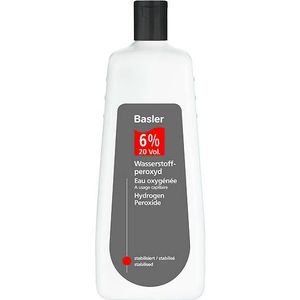 Basler Waterstofperoxide 6 %, economy fles 1 liter