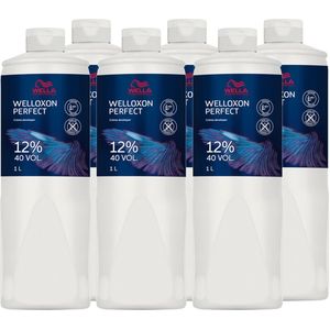 Wella Welloxon Perfect Creme Ontwikkelaar Set van 6 12% - 40 Vol. 6 x 1 liter
