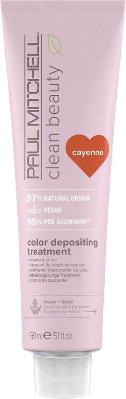 Paul Mitchell - Clean Beauty - Kleurmasker - Cayenne - 150 ml