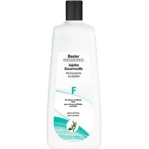 Basler Jojoba perm F, voor moeilijk te krullen haar, spaarfles 1 liter