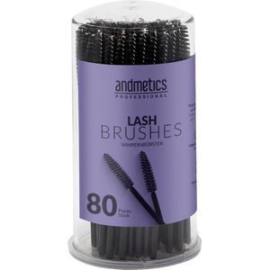 andmetics professional Lash Brushes 80 Stück