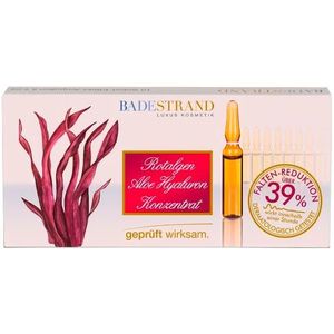 Gezichtscrème - Hyaluron - Aloë-Extract - Rode-Algenextract - 10 x 2 ml