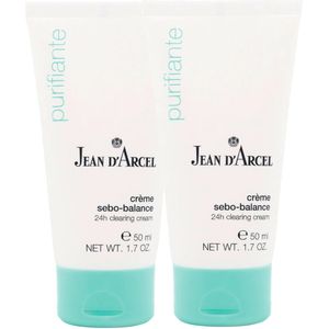 JEAN D´ARCEL purifiante Set van 2 crème sebo-balans 2 x 50 ml