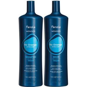Fanola Wonder No Orange Set 2 (Shampoo 1000 ml + Mask 1000 ml)