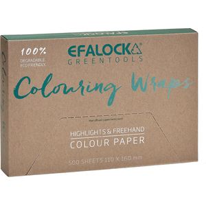 Efalock Greentools Coloring Wraps S - 110 x 160 mm