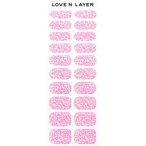 Layers - Leo Poppy Pink - Nageldroger - Transparant - 20 Stuks