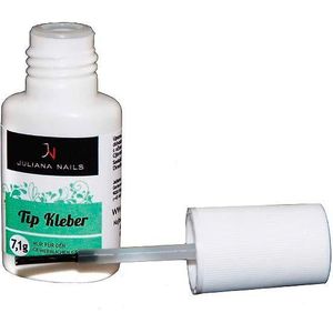 Juliana Nails Tip lijm 7,1 g, met penseel, fles 7,1 g