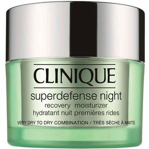 Clinique Superdefense Night Herstellende Moisturizer Huidtype 1/2 50 ml