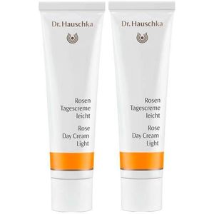 Dr. Hauschka - Rose Dagcrème Licht Set - 2 x 30 ml - Gezichtscrème