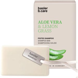 Basler Solid Shampoo Aloë Vera & Citroengras incl. koord met hanger 100 g