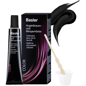 Basler Verven van wenkbrauwen en wimpers Zwart, 15 ml