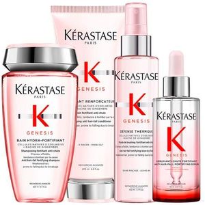 Kérastase Genesis - Bundel Fijn Haar - Shampoo 250 ml - Conditioner 200 ml - Leave-In 150 ml - Serum 90 ml
