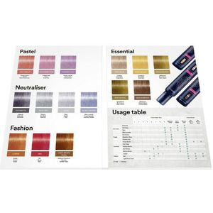 Indola - Profession Kleur Stijl Mousse - Gedrukte Kleurenkaart